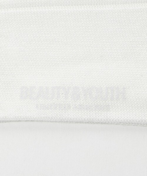BEAUTY&YOUTH UNITED ARROWS（ビューティーアンドユースユナイテッドアローズ）の「カラー リブ ソックス（ソックス/靴下・メンズ・コバルトブルー/イエロー/ホワイト/レッド/ブラック・FREE）」の14枚目の写真