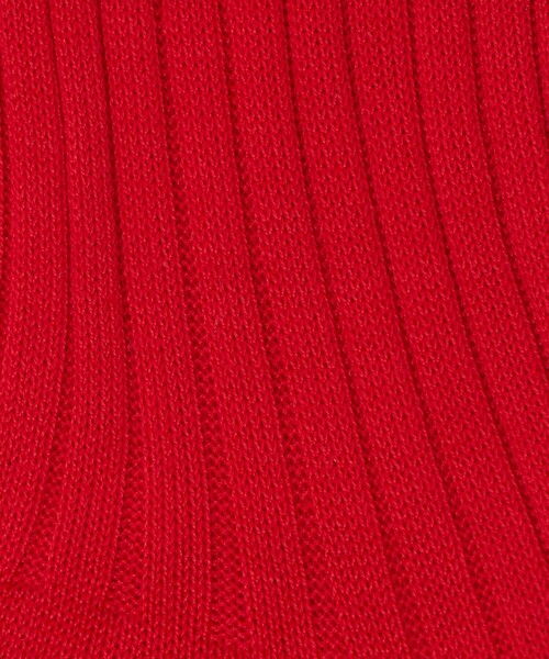 BEAUTY&YOUTH UNITED ARROWS（ビューティーアンドユースユナイテッドアローズ）の「カラー リブ ソックス（ソックス/靴下・メンズ・コバルトブルー/イエロー/ホワイト/レッド/ブラック・FREE）」の7枚目の写真