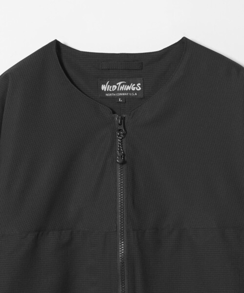 WILD THINGS（ワイルドシングス）の「＜WILD THINGS × monkey time＞パラシュート ジャケット（ブルゾン・メンズ・ダークグレー/ブラック・L/M/S）」の7枚目の写真
