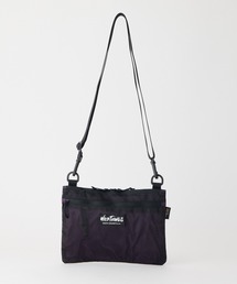 【WILD THINGS】LIGHT SHOULDER POUCH L 超軽量 リップストップナイロン 2層ポケット 大きめショルダー