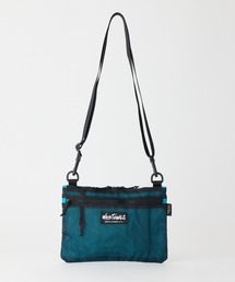 【WILD THINGS】LIGHT SHOULDER POUCH L 超軽量 リップストップナイロン 2層ポケット 大きめショルダー
