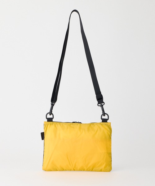 WILD THINGS(ワイルドシングス)の「【WILD THINGS】LIGHT SHOULDER POUCH L 超軽量 リップストップナイロン 2層ポケット 大きめショルダー(ショルダーバッグ・レディース・クリアブラック/カーキ/クリアブラウン・ONE SIZE)」の14枚目の写真
