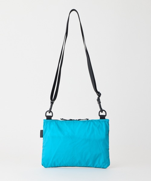 WILD THINGS(ワイルドシングス)の「【WILD THINGS】LIGHT SHOULDER POUCH L 超軽量 リップストップナイロン 2層ポケット 大きめショルダー(ショルダーバッグ・レディース・クリアブラック/カーキ/クリアブラウン・ONE SIZE)」の15枚目の写真