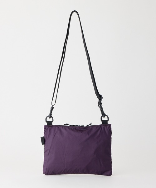 WILD THINGS(ワイルドシングス)の「【WILD THINGS】LIGHT SHOULDER POUCH L 超軽量 リップストップナイロン 2層ポケット 大きめショルダー(ショルダーバッグ・レディース・クリアブラック/カーキ/クリアブラウン・ONE SIZE)」の16枚目の写真