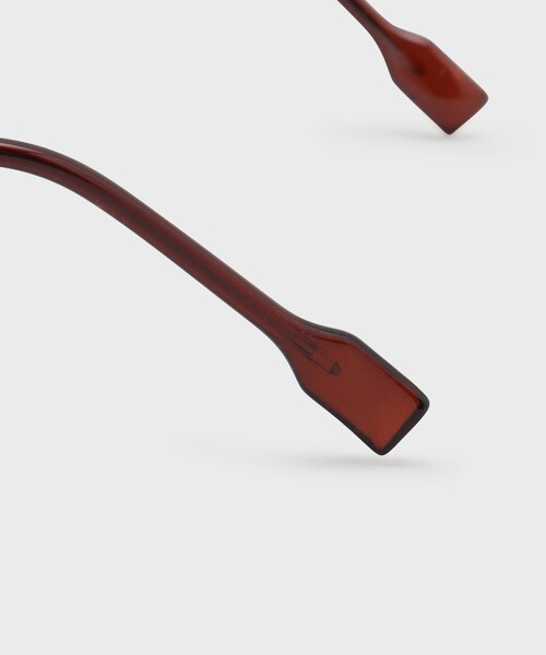 OPAQUE.CLIP（オペークドットクリップ）の「【ブルーライトカット】メタルフレームサングラス（サングラス・レディース・オフホワイト/グレー/ベージュ・00）」の6枚目の写真