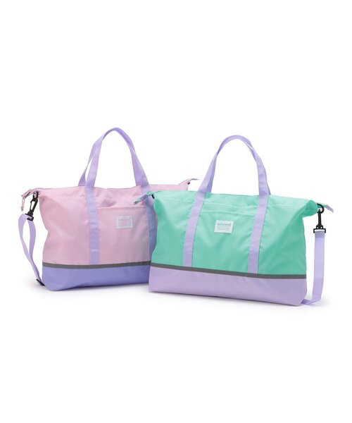 minimal（ミニマル）の「【DailyME/撥水】お道具箱・レッスンバック（バックパック/リュック・キッズ・エメラルド/ピンク・F）」の10枚目の写真