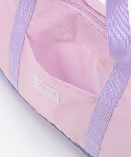 minimal（ミニマル）の「【DailyME/撥水】お道具箱・レッスンバッグ（トートバッグ・キッズ・エメラルド/ピンク・F）」の16枚目の写真