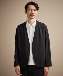 TAKEO KIKUCHI（タケオキクチ）の「【抗菌防臭】バーズアイメッシュノーカラージャケット（ノーカラージャケット）」