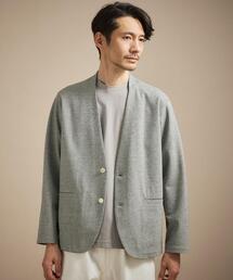 TAKEO KIKUCHI（タケオキクチ）の「【抗菌防臭】バーズアイメッシュノーカラージャケット（ノーカラージャケット）」