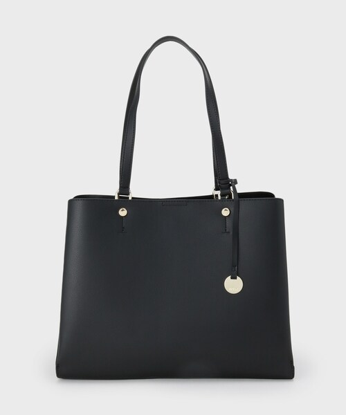 index（インデックス）の「カシメデザインスクエアA4トート（トートバッグ・レディース・ベージュ/ブラック・00）」の10枚目の写真