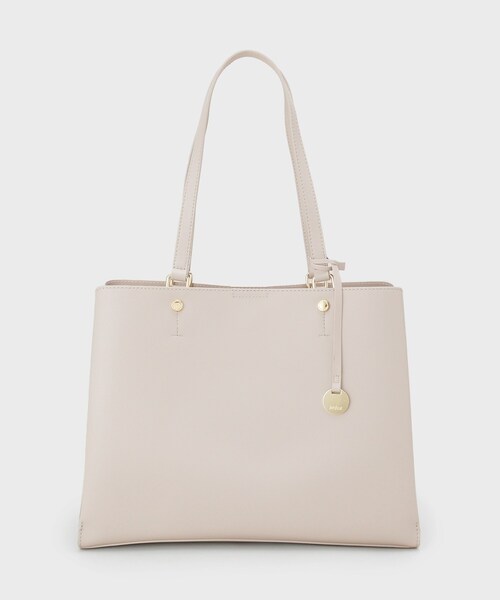 index（インデックス）の「カシメデザインスクエアA4トート（トートバッグ・レディース・ベージュ/ブラック・00）」の11枚目の写真