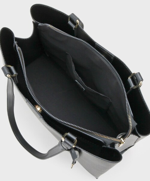 index（インデックス）の「カシメデザインスクエアA4トート（トートバッグ・レディース・ベージュ/ブラック・00）」の15枚目の写真