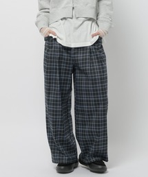 niko and... | チェックポケットタックパンツ(その他パンツ)