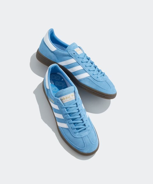 adidas(アディダス)の「【adidas/アディダス】Handball Spezial ハンドボール スペツィアル スニーカー(スニーカー・レディース・ライトブルー/ベージュ・25/24/23)」の1枚目の写真