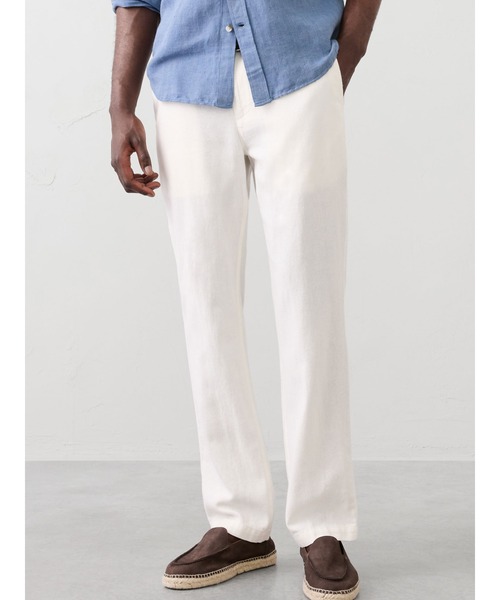 BANANA REPUBLIC FACTORY STORE スリムフィット ストレート リネン