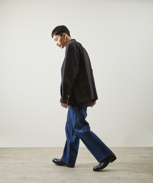 Gramicci(グラミチ)の「GRAMICCI グラミチ / DENIM GRAMICCI PANT STRAIGHT FIT デニムクライミングパンツ ワイドストレート / G6SM-P086(デニムパンツ・メンズ・ライトインディゴブルー/インディゴブルー・X-LARGE/LARGE/MEDIUM/SMALL)」の4枚目の写真