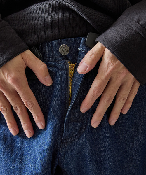 Gramicci(グラミチ)の「GRAMICCI グラミチ / DENIM GRAMICCI PANT STRAIGHT FIT デニムクライミングパンツ ワイドストレート / G6SM-P086(デニムパンツ・メンズ・ライトインディゴブルー/インディゴブルー・X-LARGE/LARGE/MEDIUM/SMALL)」の10枚目の写真