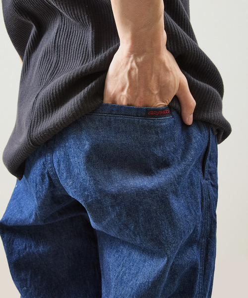 Gramicci(グラミチ)の「GRAMICCI グラミチ / DENIM GRAMICCI PANT STRAIGHT FIT デニムクライミングパンツ ワイドストレート / G6SM-P086(デニムパンツ・メンズ・ライトインディゴブルー/インディゴブルー・X-LARGE/LARGE/MEDIUM/SMALL)」の12枚目の写真