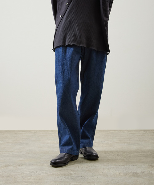 Gramicci(グラミチ)の「GRAMICCI グラミチ / DENIM GRAMICCI PANT STRAIGHT FIT デニムクライミングパンツ ワイドストレート / G6SM-P086(デニムパンツ・メンズ・ライトインディゴブルー/インディゴブルー・X-LARGE/LARGE/MEDIUM/SMALL)」の21枚目の写真