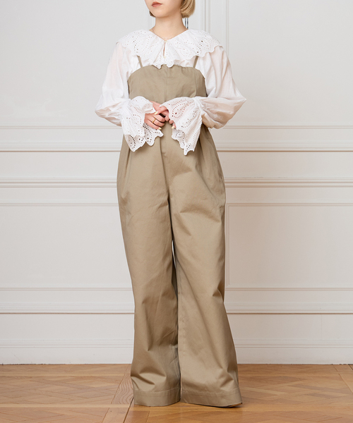 IENA LA BOUCLE（イエナラブークル）の「IENA LA BOUCLE シアーフリルブラウス（シャツ/ブラウス・レディース・ホワイト・FREE）」の12枚目の写真