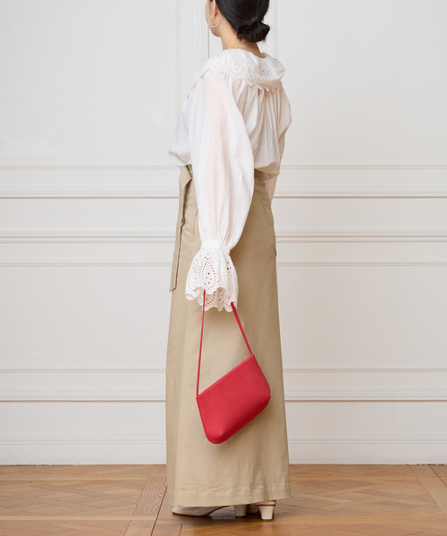 IENA LA BOUCLE（イエナラブークル）の「IENA LA BOUCLE シアーフリルブラウス（シャツ/ブラウス・レディース・ホワイト・FREE）」の21枚目の写真