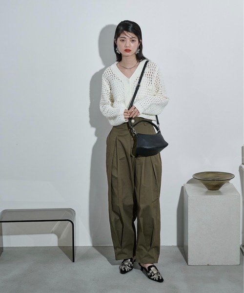 THE YOn（ザヨン）の「フラップラウンドミニショルダーバッグ（ショルダーバッグ・レディース・レッド/モカ/ブラック・FREE）」の10枚目の写真