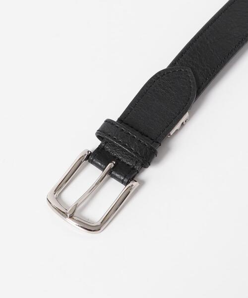 ITEMS URBANRESEARCH（アイテムズ アーバンリサーチ）の「Belt 370（ベルト・メンズ・ブラック/ダークブラウン・-）」の4枚目の写真