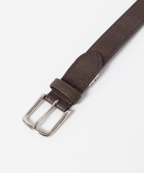 ITEMS URBANRESEARCH（アイテムズ アーバンリサーチ）の「Belt 370（ベルト・メンズ・ブラック/ダークブラウン・-）」の7枚目の写真