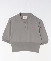 Vivienne Westwood | ｵｰｶﾞﾆｯｸH/Tｺｯﾄﾝﾍﾞｰｼｯｸﾎﾟﾛﾄｯﾌﾟ(ニット/セーター)