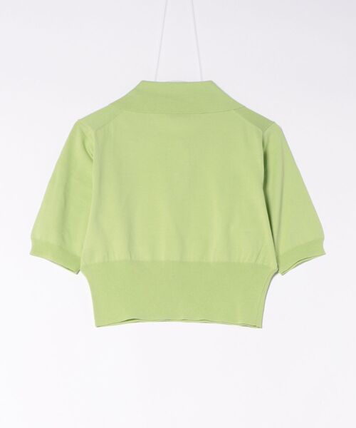 Vivienne Westwood（ヴィヴィアンウエストウッド）の「ｵｰｶﾞﾆｯｸH/Tｺｯﾄﾝﾍﾞｰｼｯｸﾎﾟﾛﾄｯﾌﾟ（ニット/セーター・レディース・ブラック/チャコールグレー・FREE）」の3枚目の写真