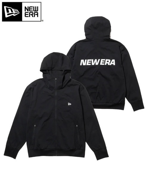 NEW ERA（ニューエラ）の「【NEW ERA】ユーティリティー パーカー Utility Parka アウトドア / ブラック [14774243]（パーカー・メンズ・ブラック・XL/L/M）」の3枚目の写真