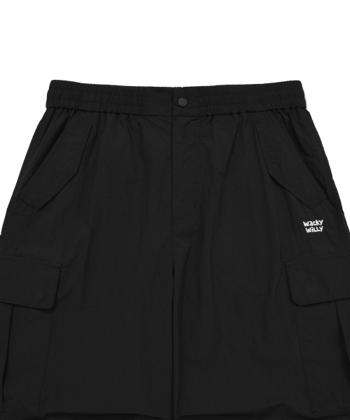 Wacky WiLLy(ワッキーウィリー)の「ナイロンストレートカーゴパンツブラック(その他パンツ・メンズ・その他・LARGE/MEDIUM/SMALL/X-LARGE)」の4枚目の写真