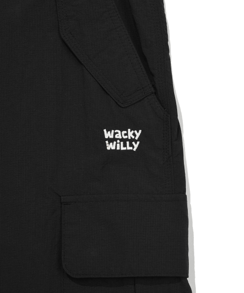 Wacky WiLLy(ワッキーウィリー)の「ナイロンストレートカーゴパンツブラック(その他パンツ・メンズ・その他・LARGE/MEDIUM/SMALL/X-LARGE)」の6枚目の写真