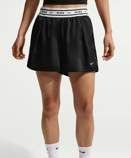 NIKE(ナイキ)の「《セットアップ対応商品》ナイキ スポーツウェア ウィメンズ ルーズ ミッドライズ サテンショートパンツ / Nike Sportswear Women's Loose Mid-Rise Satin Shorts IH1329-010 Black(その他パンツ・レディース・ブラック・M/XS/S/L/XL)」の12枚目の写真