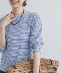 URBAN RESEARCH DOORS | スラブミジンボーダーTシャツ(Tシャツ/カットソー)