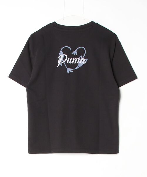 PUMA(プーマ)の「プーマ PUMA ESS ELEVATED MX SS BK PT Tシャツ(Tシャツ/カットソー・レディース・ブラック/ホワイト/ブラウン・L/XL/S/M)」の15枚目の写真