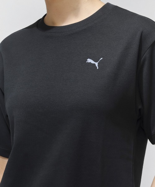 PUMA(プーマ)の「プーマ PUMA ESS ELEVATED MX SS BK PT Tシャツ(Tシャツ/カットソー・レディース・ブラック/ホワイト/ブラウン・L/XL/S/M)」の6枚目の写真