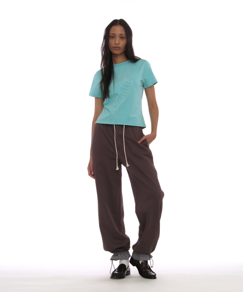 PARTIMENTO WOMEN(パルティメントウィメン)の「DBRプリントリラックスドT_エメラルド(Tシャツ/カットソー・レディース・その他・SMALL/MEDIUM)」の6枚目の写真