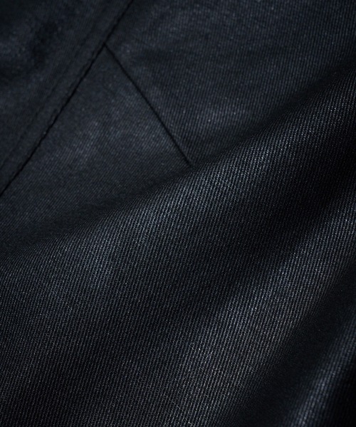 LANDNESS(ランドネス)の「【LANDNESS/ランドネス】COATED CURVE DENIM HALF PANTS/コーティッドカーブデニムハーフパンツ(デニムパンツ・メンズ・ブラック・S/M/L)」の22枚目の写真