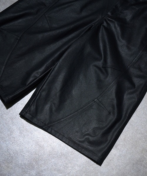 LANDNESS(ランドネス)の「【LANDNESS/ランドネス】COATED CURVE DENIM HALF PANTS/コーティッドカーブデニムハーフパンツ(デニムパンツ・メンズ・ブラック・S/M/L)」の19枚目の写真
