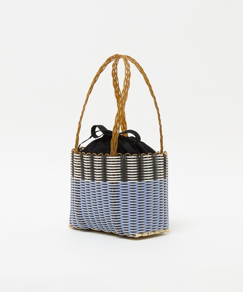 Steven Alan（スティーブンアラン）の「＜Palorosa＞MINI  BAG/バッグ（かごバッグ・レディース・ダークブラウン/ブラウン系・FREE）」の5枚目の写真