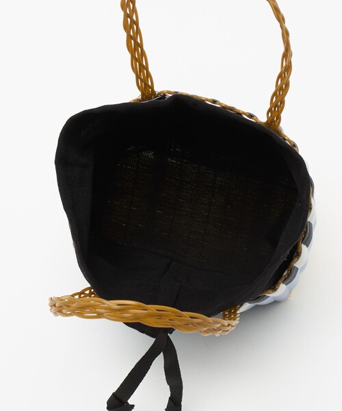 Steven Alan（スティーブンアラン）の「＜Palorosa＞MINI  BAG/バッグ（かごバッグ・レディース・ダークブラウン/ブラウン系・FREE）」の8枚目の写真