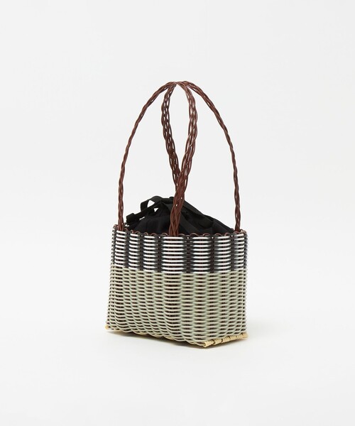 Steven Alan（スティーブンアラン）の「＜Palorosa＞MINI  BAG/バッグ（かごバッグ・レディース・ダークブラウン/ブラウン系・FREE）」の11枚目の写真