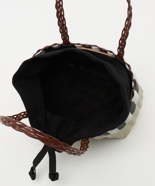 Steven Alan（スティーブンアラン）の「＜Palorosa＞MINI  BAG/バッグ（かごバッグ・レディース・ダークブラウン/ブラウン系・FREE）」の13枚目の写真