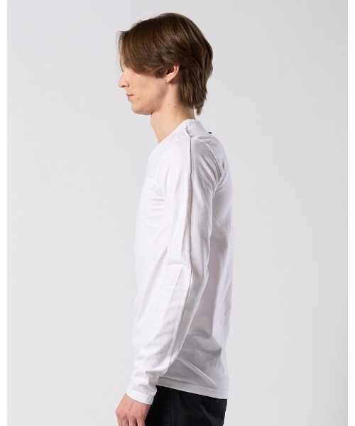 wjk(ダヴルジェイケイ)の「slim basic crew-neck L/S(Tシャツ/カットソー・メンズ・ブラック/ホワイト・X-LARGE/LARGE/MEDIUM/SMALL)」の5枚目の写真