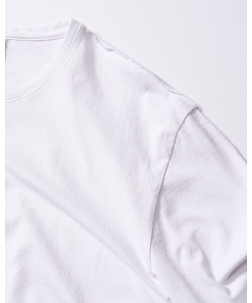 wjk(ダヴルジェイケイ)の「slim basic crew-neck L/S(Tシャツ/カットソー・メンズ・ブラック/ホワイト・X-LARGE/LARGE/MEDIUM/SMALL)」の17枚目の写真