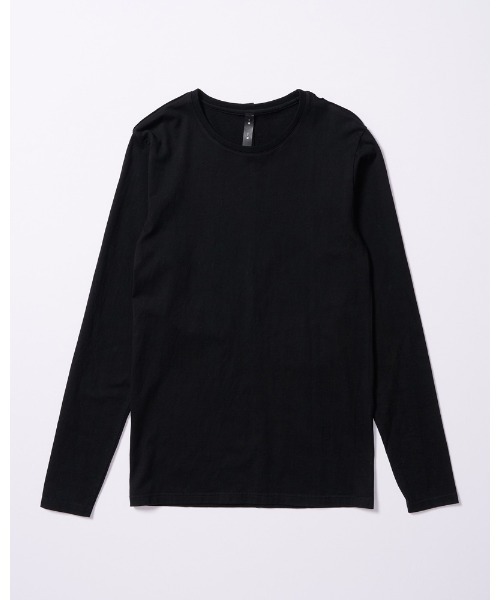 wjk(ダヴルジェイケイ)の「slim basic crew-neck L/S(Tシャツ/カットソー・メンズ・ブラック/ホワイト・X-LARGE/LARGE/MEDIUM/SMALL)」の7枚目の写真