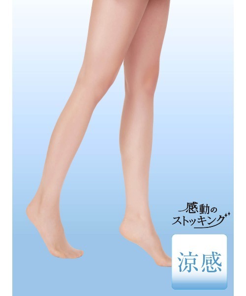 tutuanna（チュチュアンナ）の「感動のストッキング]涼感さらっとムレずに快適ストッキング（タイツ/ストッキング・レディース・ベージュ系その他/ベージュ系その他2/ベージュ系その他3/ブラック・L-XL/M-L）」の7枚目の写真