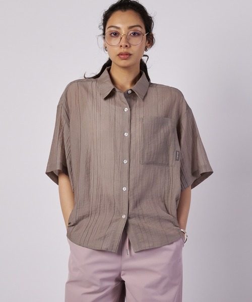 Eddie Bauer(エディーバウアー)の「エアロライト シアー ブラウス(シャツ/ブラウス・レディース・シルバーグレー/カーキブラウン/アイボリー・M/L/XL/S)」の2枚目の写真