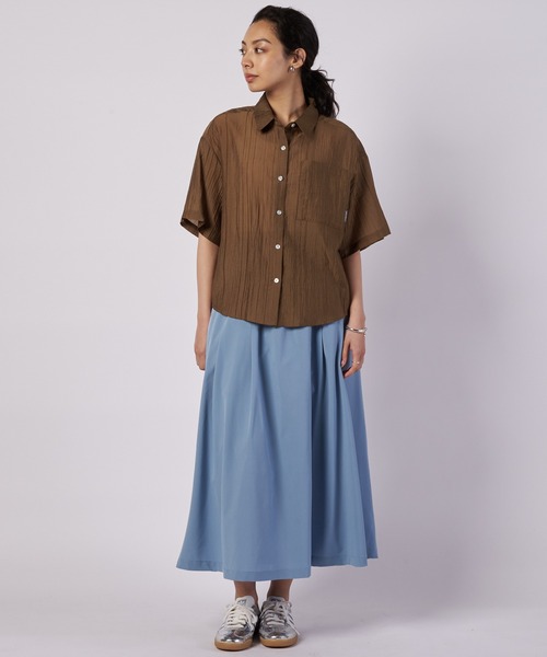 Eddie Bauer(エディーバウアー)の「エアロライト シアー ブラウス(シャツ/ブラウス・レディース・シルバーグレー/カーキブラウン/アイボリー・M/L/XL/S)」の8枚目の写真